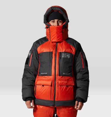 Men's Absolute Zero Parka, Color: State Orange, image 3