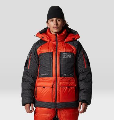 Men's Absolute Zero Parka, Color: State Orange, image 1