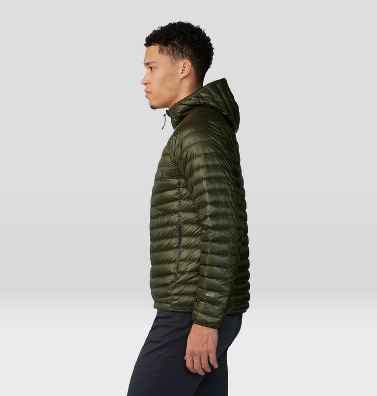 Men's Ghost Whisperer UL Hoody, Color: Surplus Green, image 3