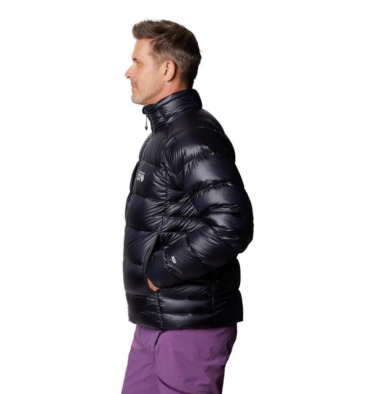 Men's Phantom Down Jacket, Color: Dark Storm, image 3