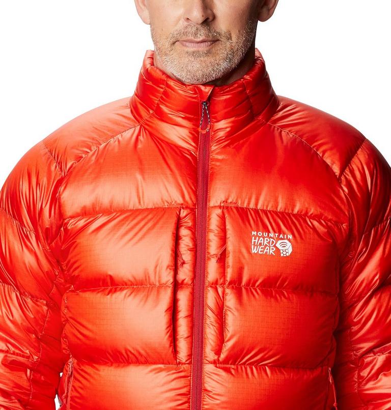 Men's Phantom Down Jacket, Color: Fiery Red, image 4
