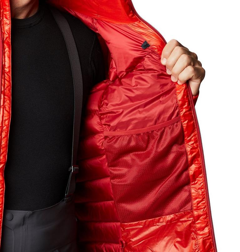Men's Phantom Down Jacket, Color: Fiery Red, image 6