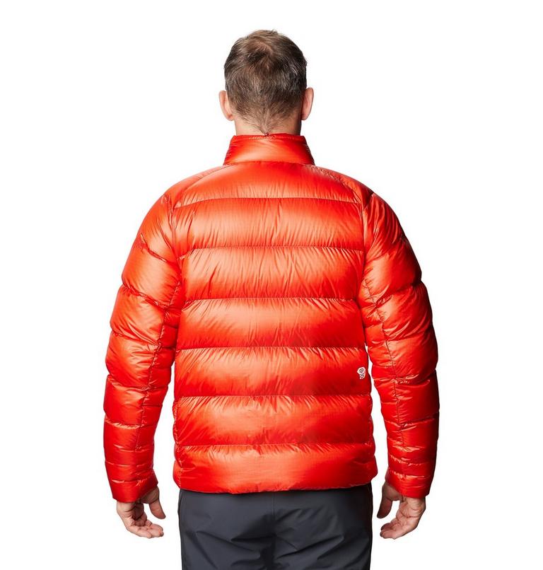 Men's Phantom Down Jacket, Color: Fiery Red, image 2