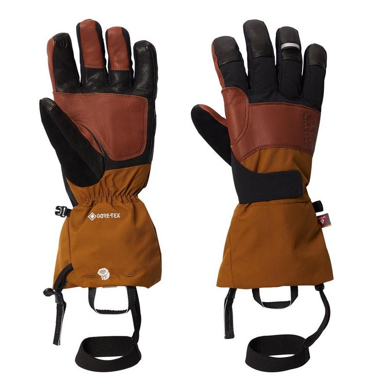 Men's High Exposure Gore-Tex® Glove, Color: Golden Brown, image 1