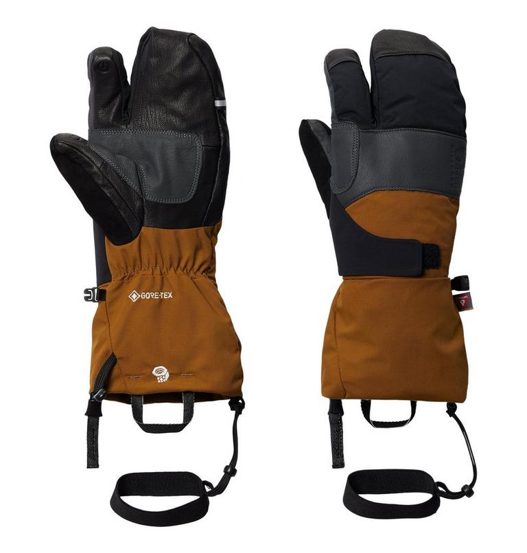 Moufles High Exposure Gore-Tex® Split, Color: Golden Brown, image 1