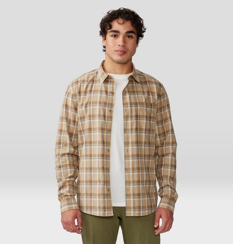 Chemise à manches longues Big Cottonwood Homme, Color: Moab Tan Trailhead Plaid, image 5