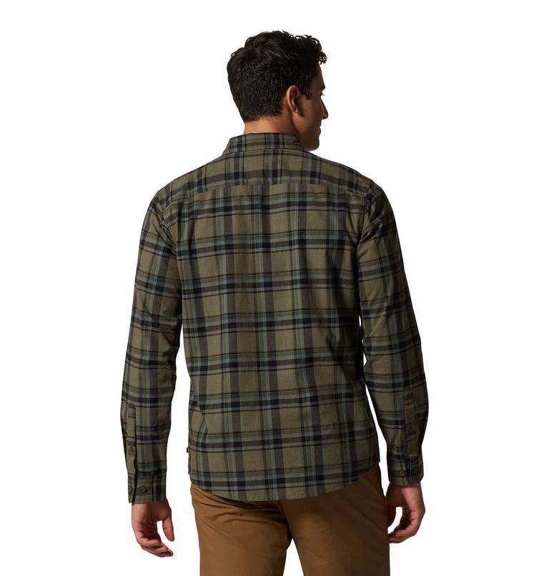 Chemise à manches longues Big Cottonwood Homme, Color: Surplus Green, image 2