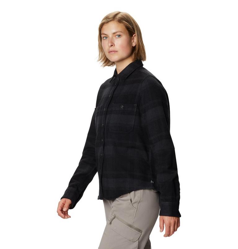 Women's Plusher Long Sleeve Shirt, Color: Dark Storm, image 3