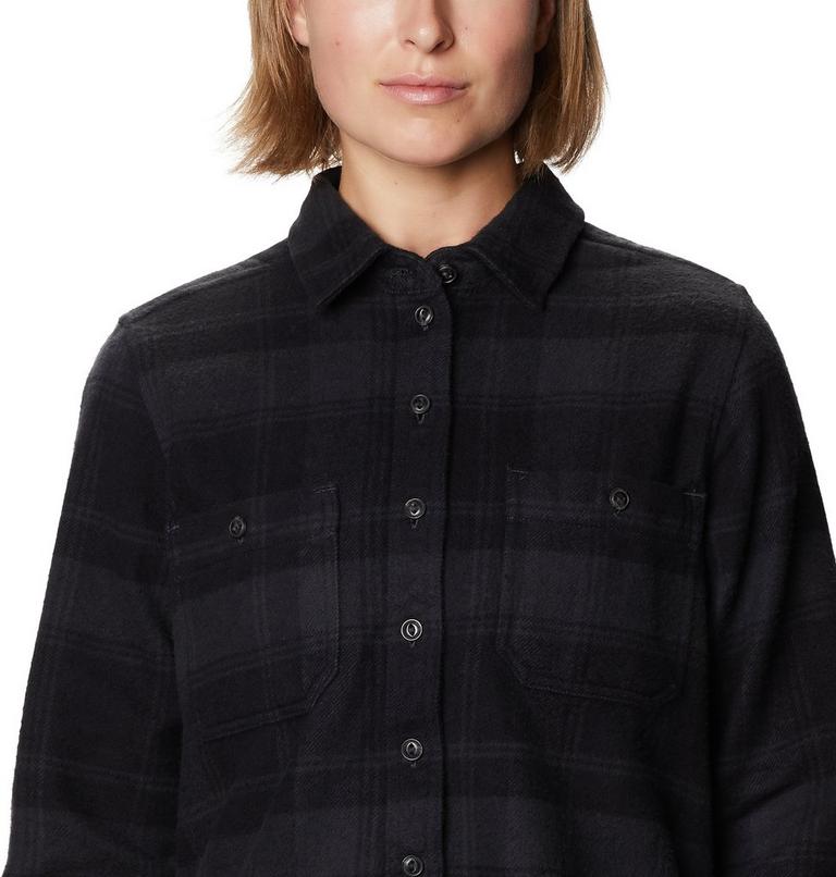 Women's Plusher Long Sleeve Shirt, Color: Dark Storm, image 4