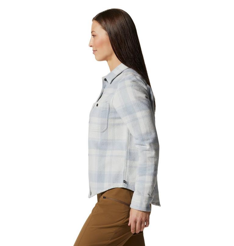 Women's Plusher Long Sleeve Shirt, Color: Glacial, image 3