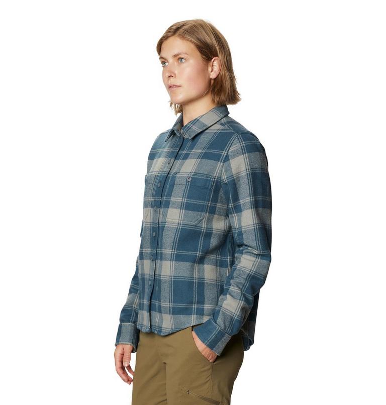 Chemise à manches longues Plusher Femme, Color: Icelandic, image 3