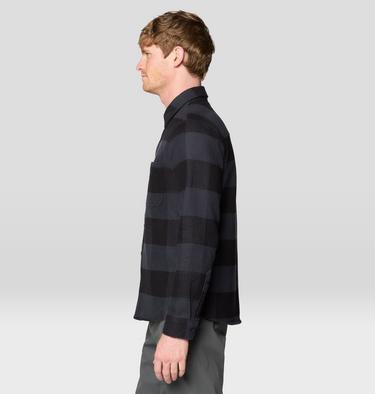 Men's Plusher Long Sleeve Shirt, Color: Black Tatanka Check, image 28