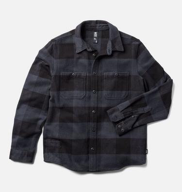 Men's Plusher Long Sleeve Shirt, Color: Black Tatanka Check, image 14