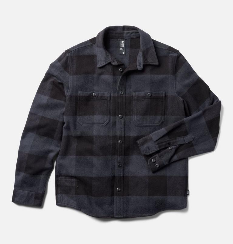 Men's Plusher Long Sleeve Shirt | 012 | S, Color: Black Tatanka Check, image 2