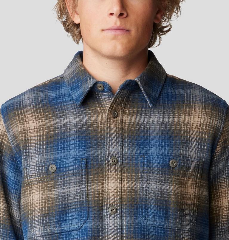 Men's Plusher Long Sleeve Shirt, Color: Ridgeline Ombre Buffalo Check Print, image 4