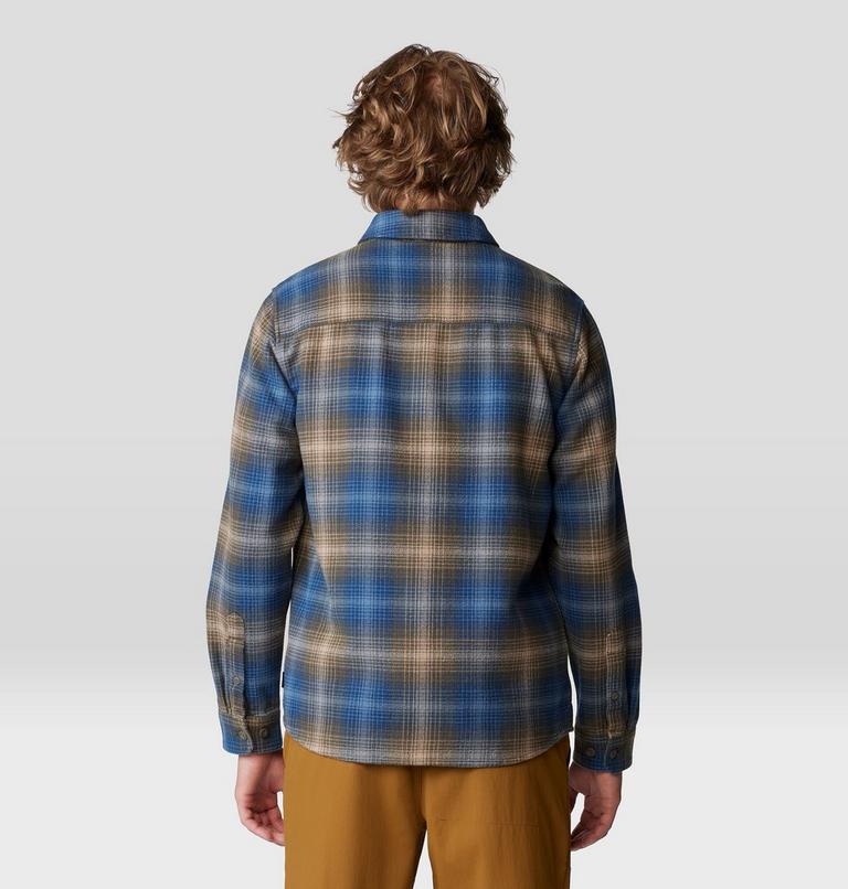 Men's Plusher Long Sleeve Shirt, Color: Ridgeline Ombre Buffalo Check Print, image 2