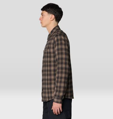 Men's Plusher Long Sleeve Shirt, Color: Tierra Harbour Plaid, image 4