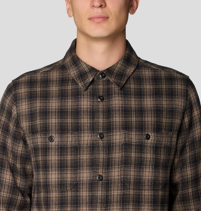 Men's Plusher Long Sleeve Shirt, Color: Tierra Harbour Plaid, image 6