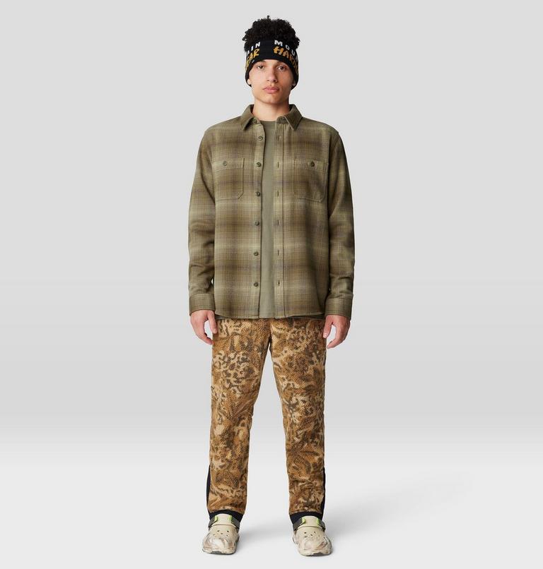 Men's Plusher Long Sleeve Shirt | 320 | L, Color: Dark Pine Ombre Buffalo Check Print, image 7