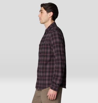 Men's Plusher Long Sleeve Shirt, Color: Purple Sage Harbour Plaid, image 8