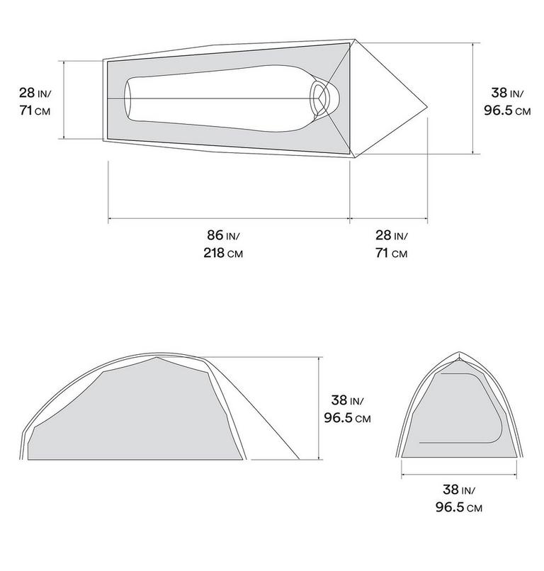 Nimbus UL 1 Tent, Color: Undyed, image 10