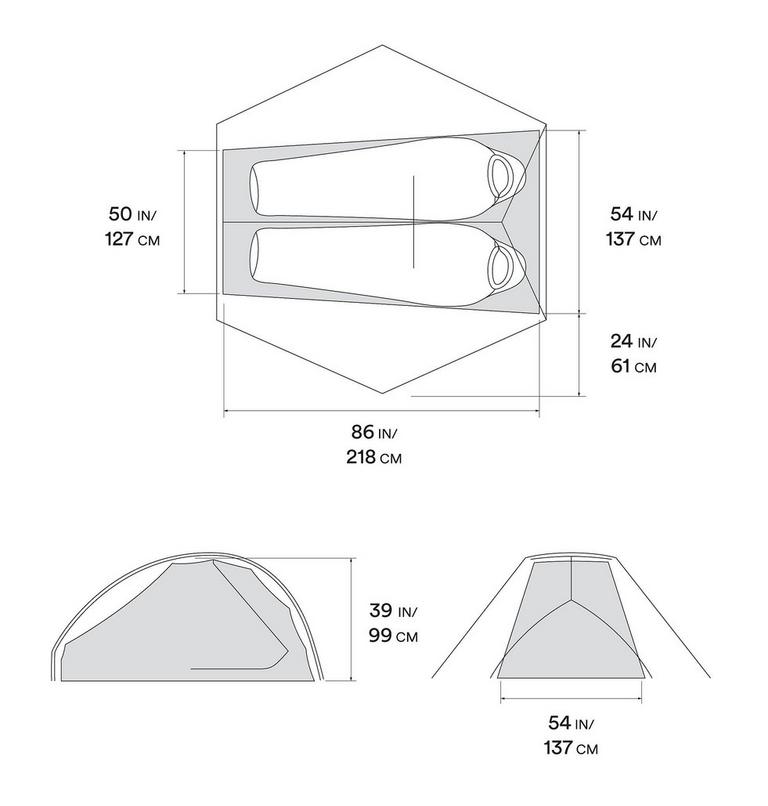 Tente Strato UL 2, Color: Undyed, image 10