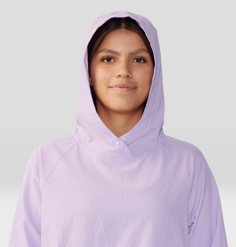 Women's Sunshadow Long Sleeve Hoody, Color: Wisteria, image 4