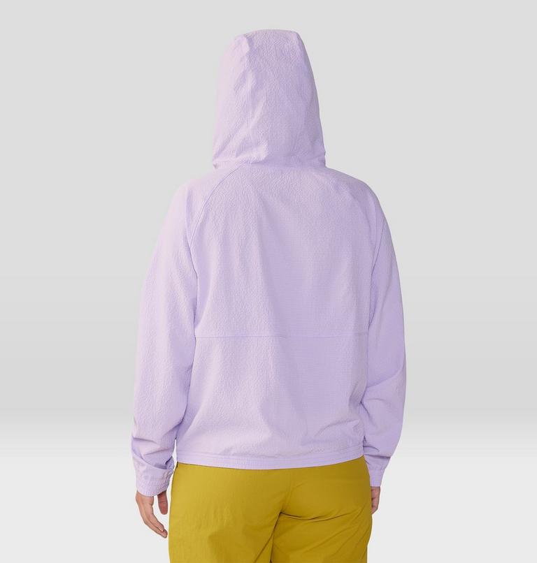 Women's Sunshadow Long Sleeve Hoody, Color: Wisteria, image 2