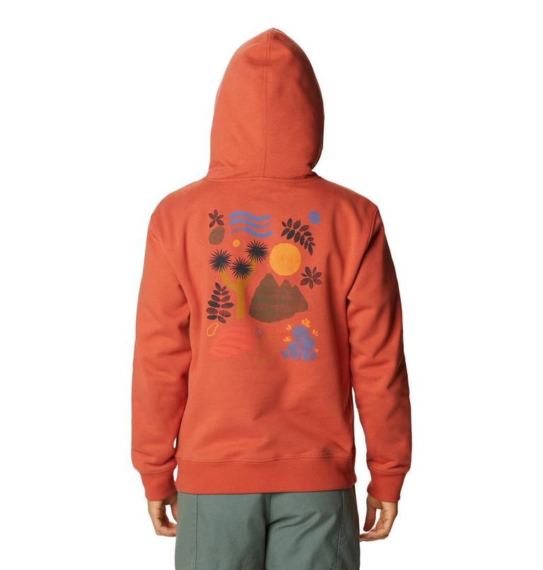 Women's Desertscape Pullover Hoody, Color: Dark Clay, image 2