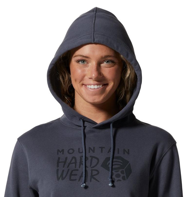 Women's MHW Logo Hoody, Color: Blue Slate, image 4