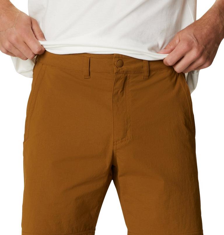 Short de randonnée Basin Homme, Color: Golden Brown, image 4