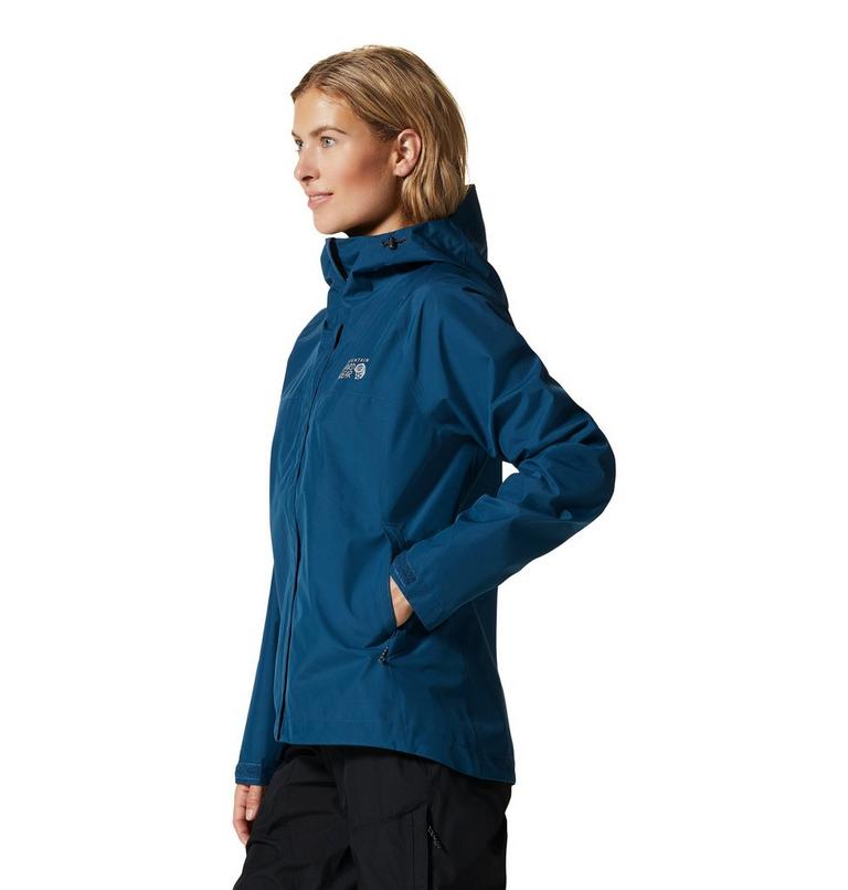 Manteau Exposure/2 Gore-Tex Paclite® Femme, Color: Dark Caspian, image 3