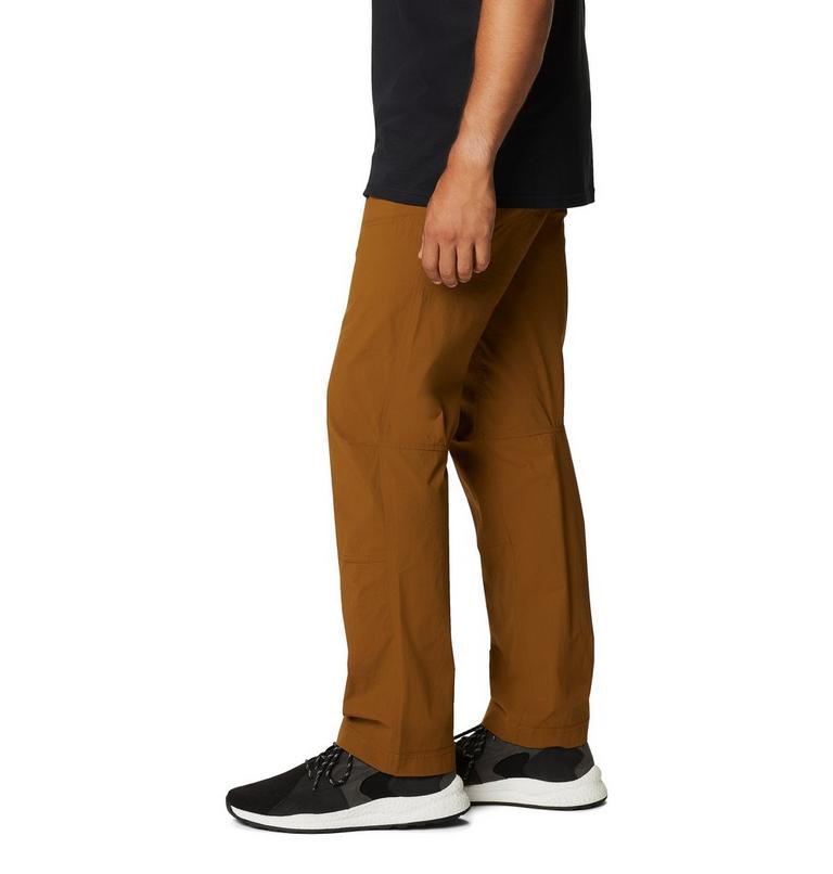Pantalon de randonnée Basin Homme, Color: Golden Brown, image 3