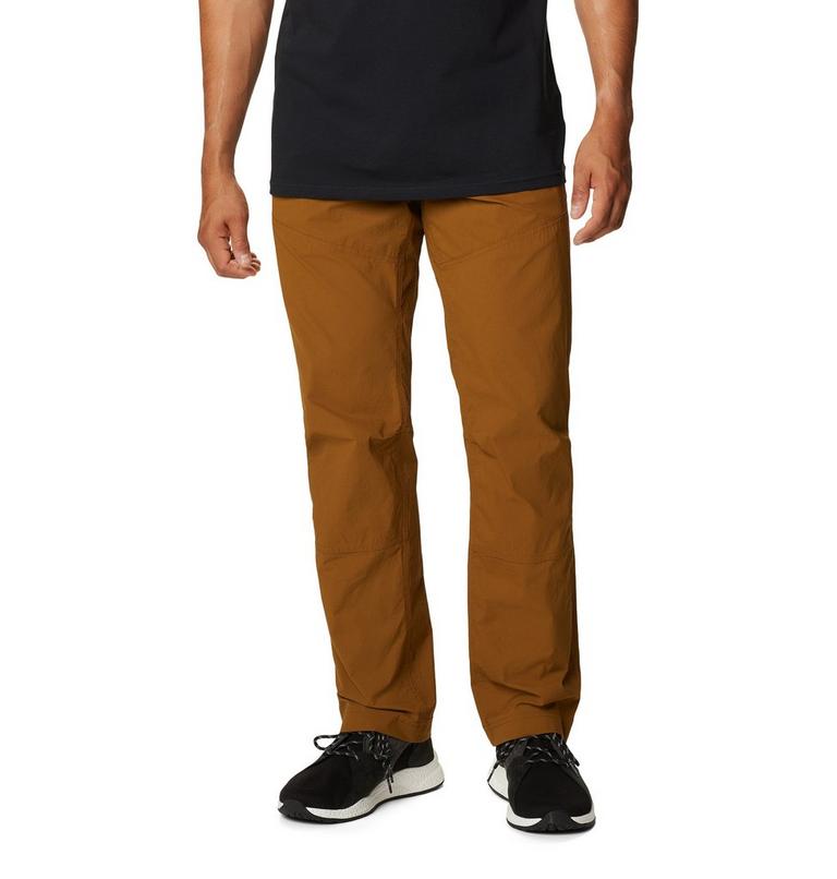 Pantalon de randonnée Basin Homme, Color: Golden Brown, image 1