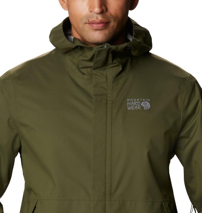 Men's Granite Glade Jacket, Color: Dark Army, image 4