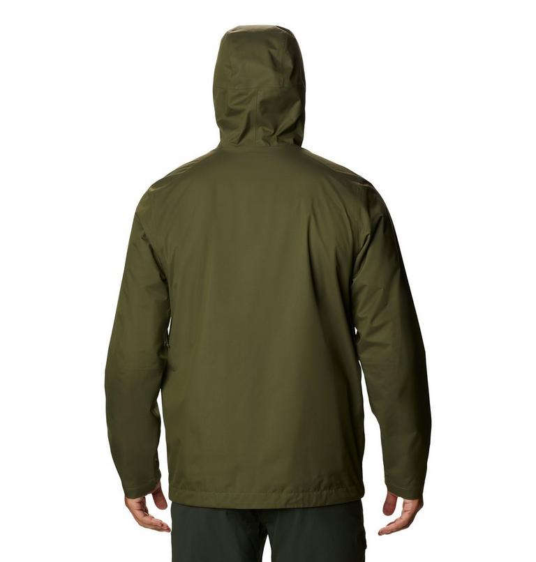 Men's Granite Glade Jacket, Color: Dark Army, image 2