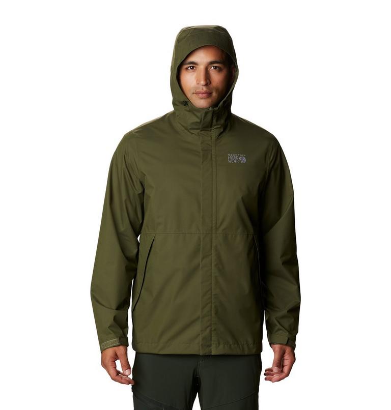 Men's Granite Glade Jacket, Color: Dark Army, image 1