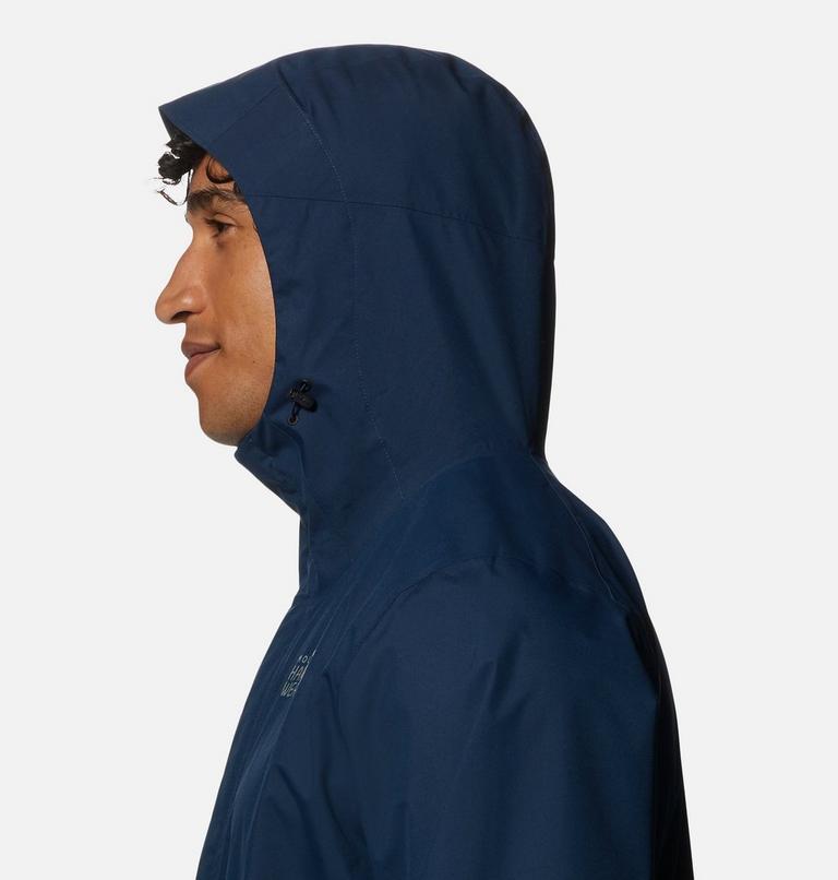 Manteau Granite Glade Homme, Color: Hardwear Navy, image 5