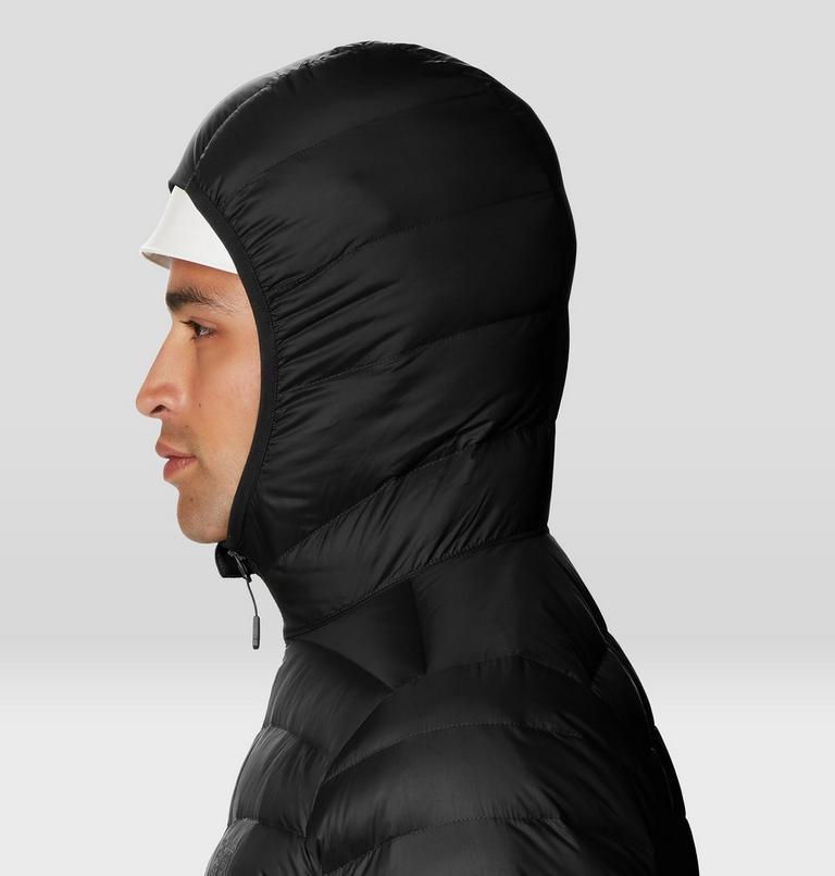 Chandail à capuchon matelassé Glen Alpine Homme, Color: Black, image 5