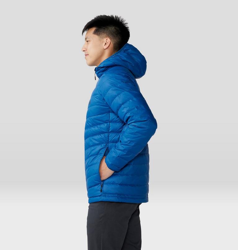 Chandail à capuchon matelassé Glen Alpine Homme, Color: Nightfall Blue, image 3