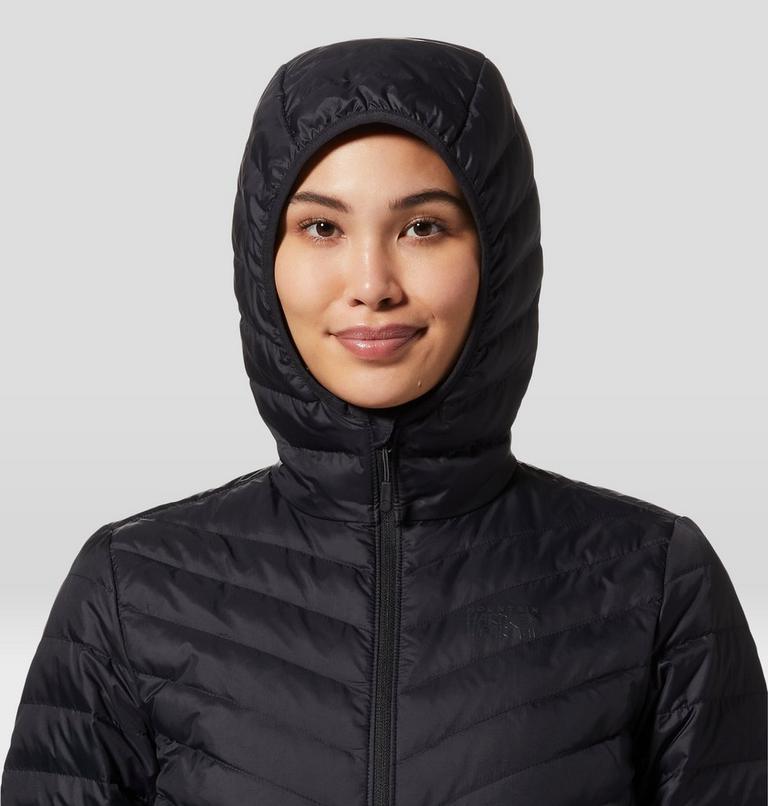 Manteau à capuchon matelassé Glen Alpine Femme, Color: Black, image 4