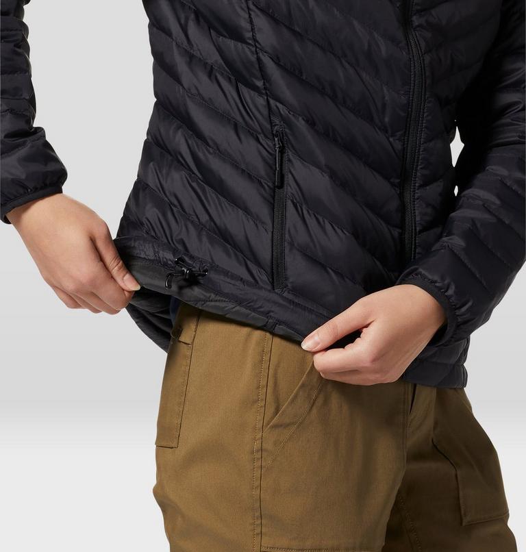 Manteau à capuchon matelassé Glen Alpine Femme, Color: Black, image 7