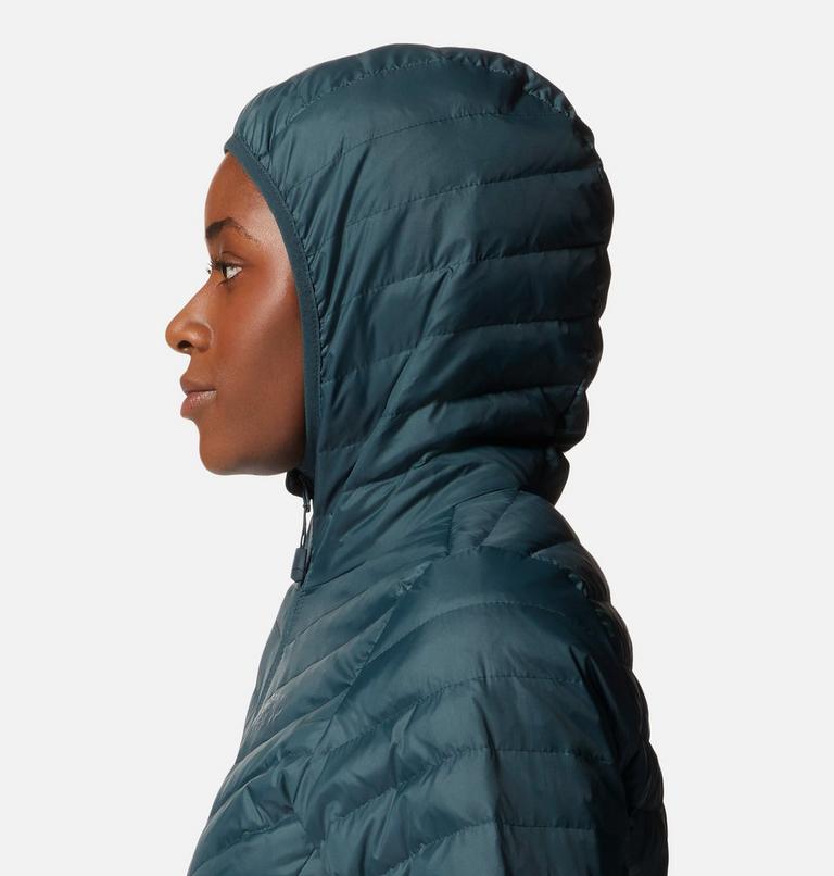 Manteau &agrave; capuchon matelass&eacute; Glen Alpine Femme, Color: Blue Spruce, image 5