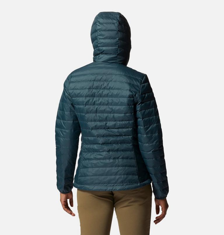 Manteau &agrave; capuchon matelass&eacute; Glen Alpine Femme, Color: Blue Spruce, image 2