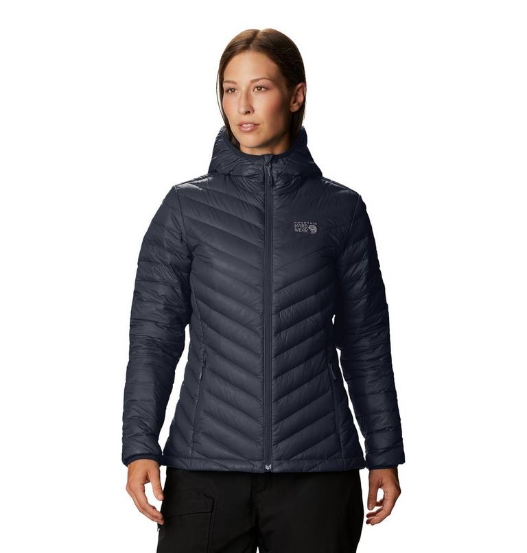 Women's Glen Alpine Down Hoody, Color: Dark Zinc, image 1