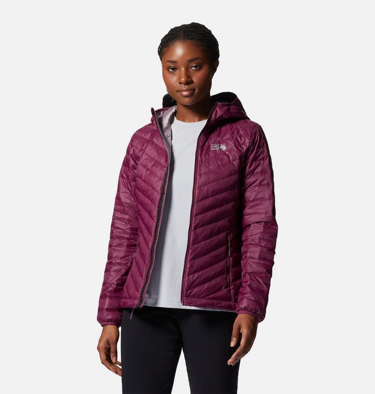 Manteau &agrave; capuchon matelass&eacute; Glen Alpine Femme, Color: Marionberry, image 10
