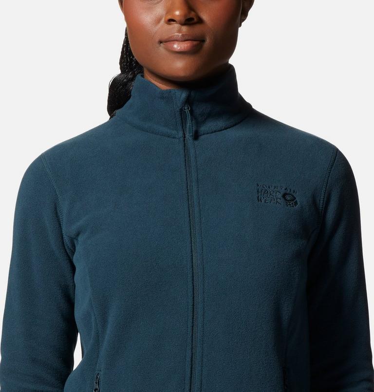 Women's Wintun Fleece Jacket, Color: Blue Spruce, image 4