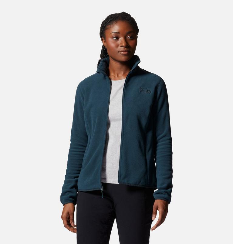 Women's Wintun Fleece Jacket, Color: Blue Spruce, image 6