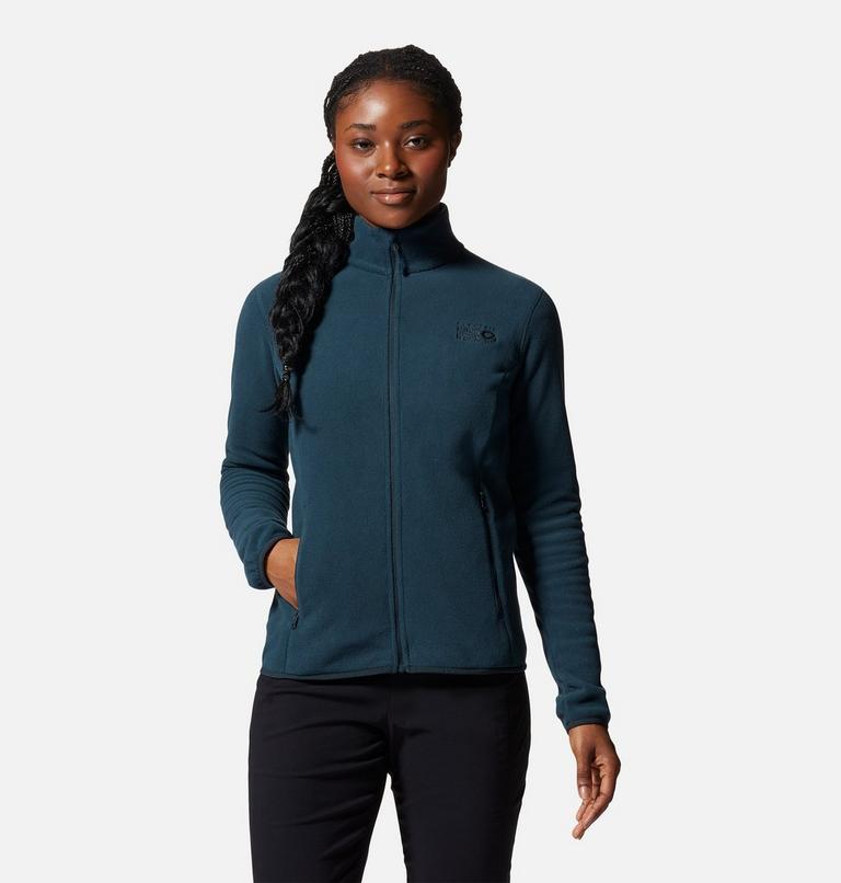 Women's Wintun Fleece Jacket, Color: Blue Spruce, image 1
