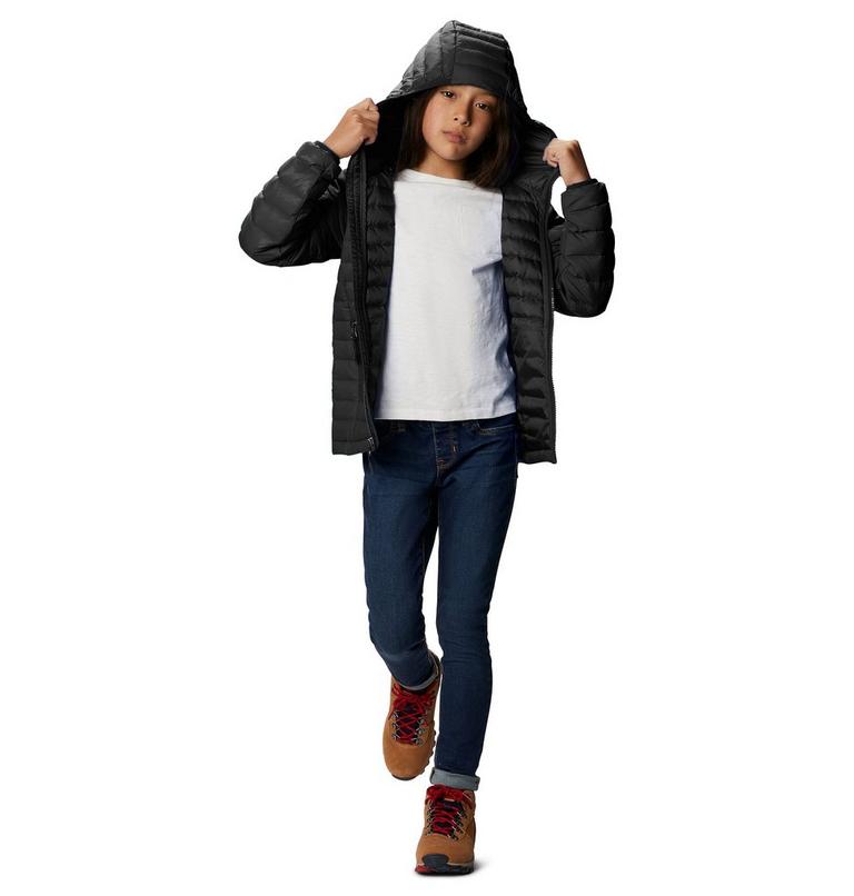 Manteau à capuchon matelassé Glen Alpine Enfant, Color: Black, image 5